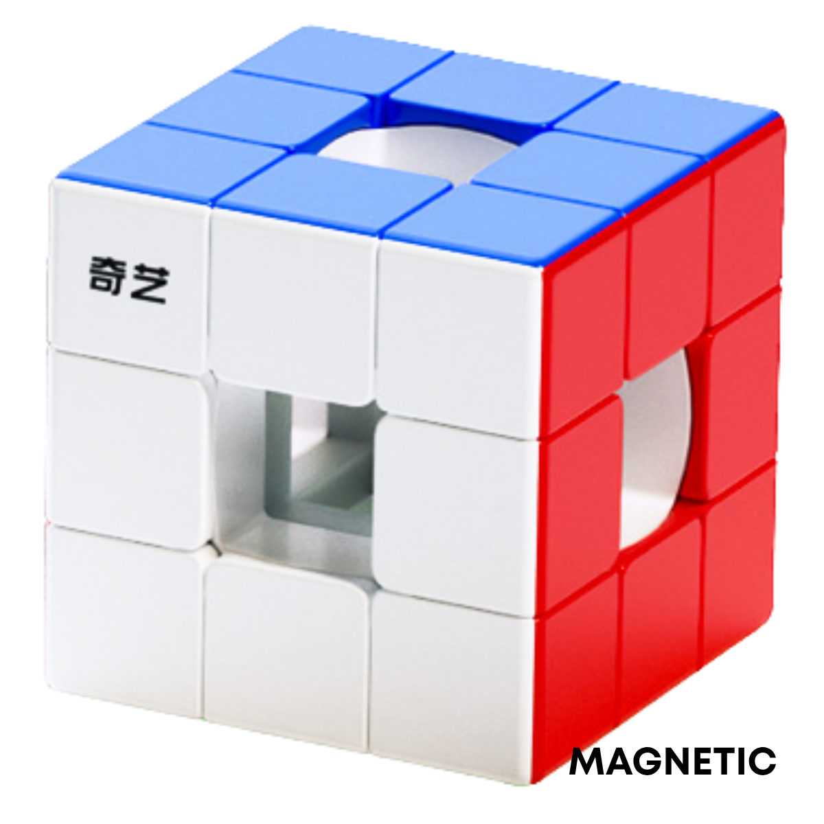 QiYi Void 3x3 Magnetic Speed Cube Stickerless → MasterCubeStore