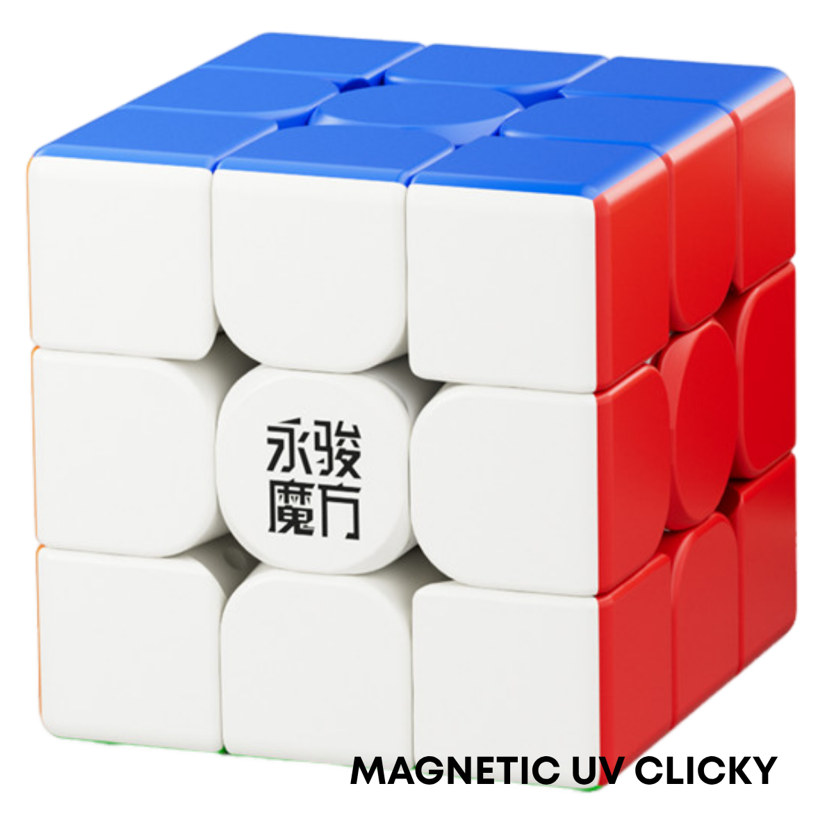YJ YuLong V2 3x3 Magnetic Speed Cube UV Coated Sti → MasterCubeStore