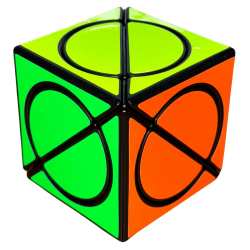 ZePuzzles Shattered Eye Cube Black → MasterCubeStore