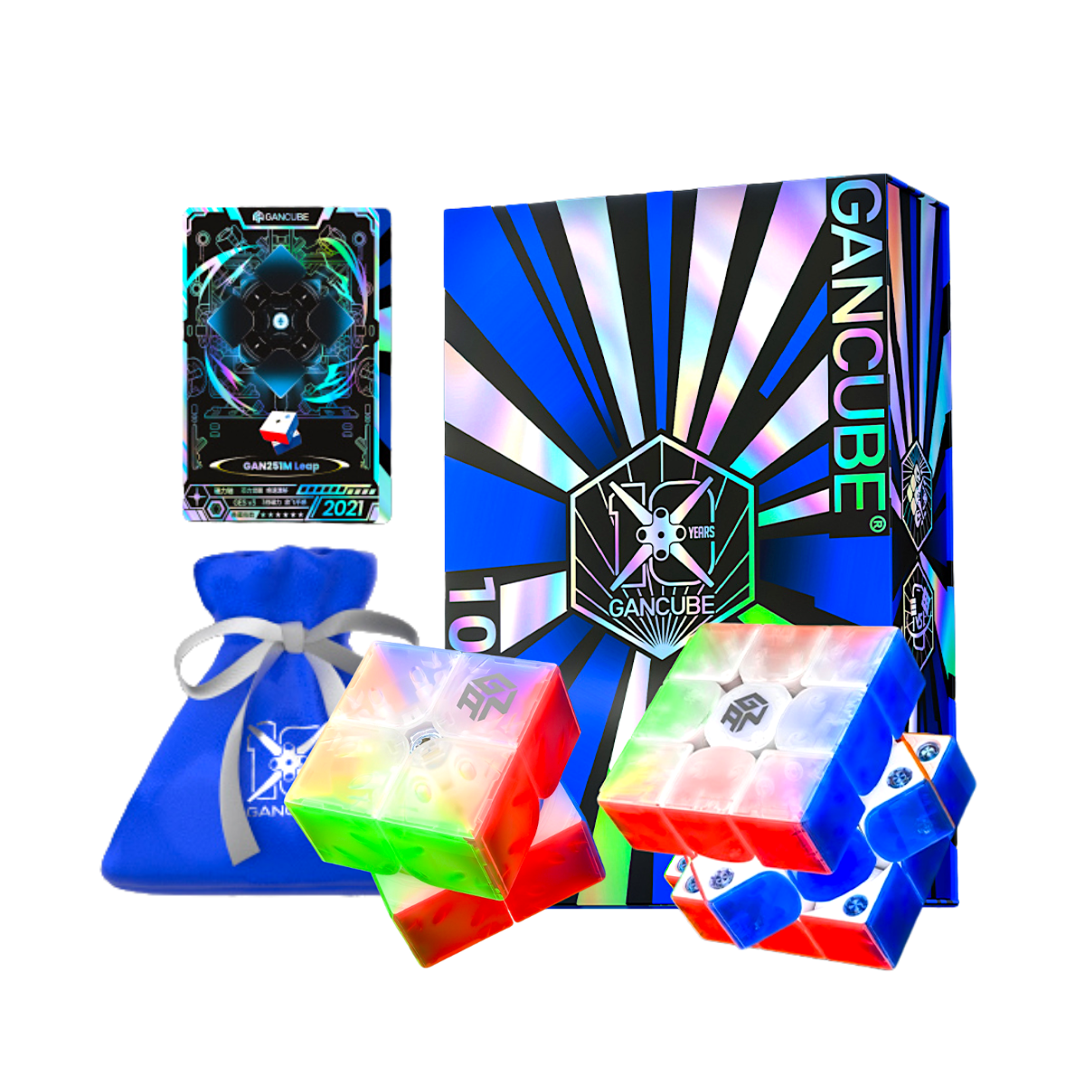 GAN 251 M Air + GAN 356 ME Combo Starter Pack Tran → MasterCubeStore
