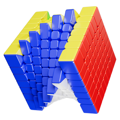 MoYu AoFu V5 7x7 Dual-Track Magnetic Stickerless → MasterCubeStore