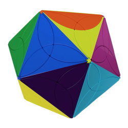 YuXin Petal Icosahedron Cube Stickerless → MasterCubeStore