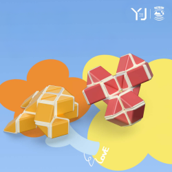 YJ Dopamine Style 24 Block Magic Snake Cube Sky Bl → MasterCubeStore