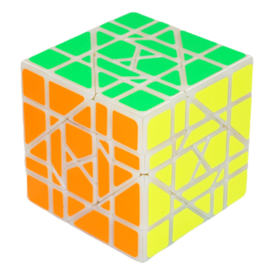 マクドモッドブレイクキュー MF8 Quantum Cube Air V3 Shape Mod Puzzle White → MasterCubeStore