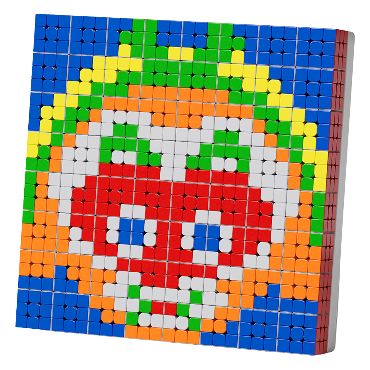 YJ Magnetic Cube Mosaic Set 8x8 Grid 64 Cubes 3x3 → MasterCubeStore
