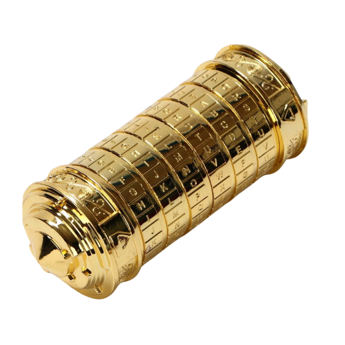 Cryptex Da Vinci Code Puzzle Box Secret Heavy Meta → MasterCubeStore