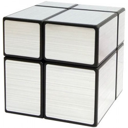 Level25 Cubo 2x2x2 Mirror Cube 2x2 Argento Regalo Originale