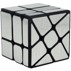 MoFang JiaoShi Windmill Mirror Cube Silver