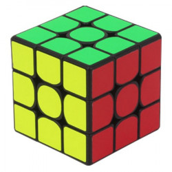 Moyu Black Crystal Clover 3x3x3 Magic Cube Twisty Puzzle Intelligence toys 