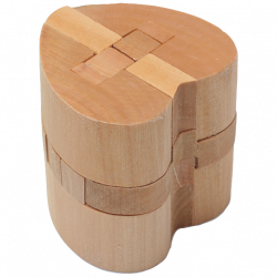 Heart lock - Wooden Puzzle 2