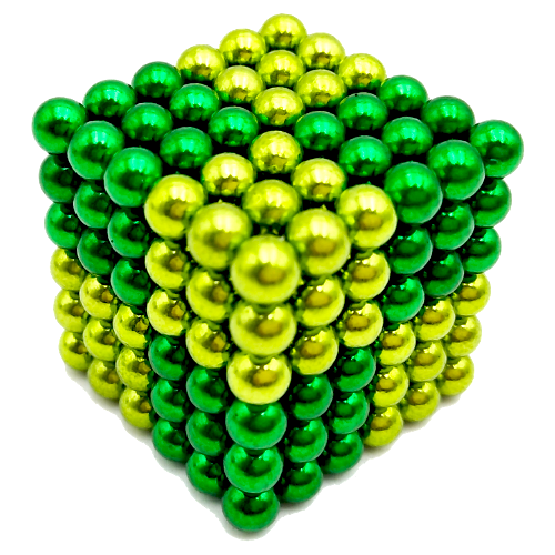 Neo Cubes 216 stk. 5mm Magnetic Balls Green → MasterCubeStore
