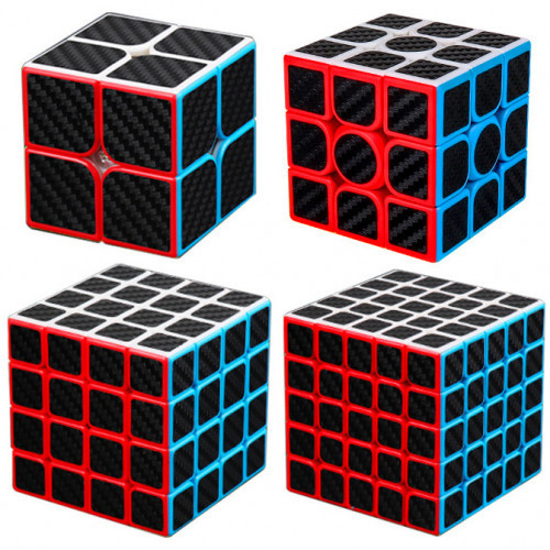 Black New Moyu Meilong 5x5 Rubix Speed Cube Smooth Puzzle 