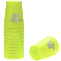 YJ Pure Color Flying Cups Green
