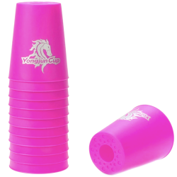 YJ Pure Color Flying Cups Pink