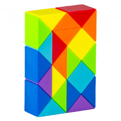 DianSheng 24 Blocks Snake Cube Multicolor